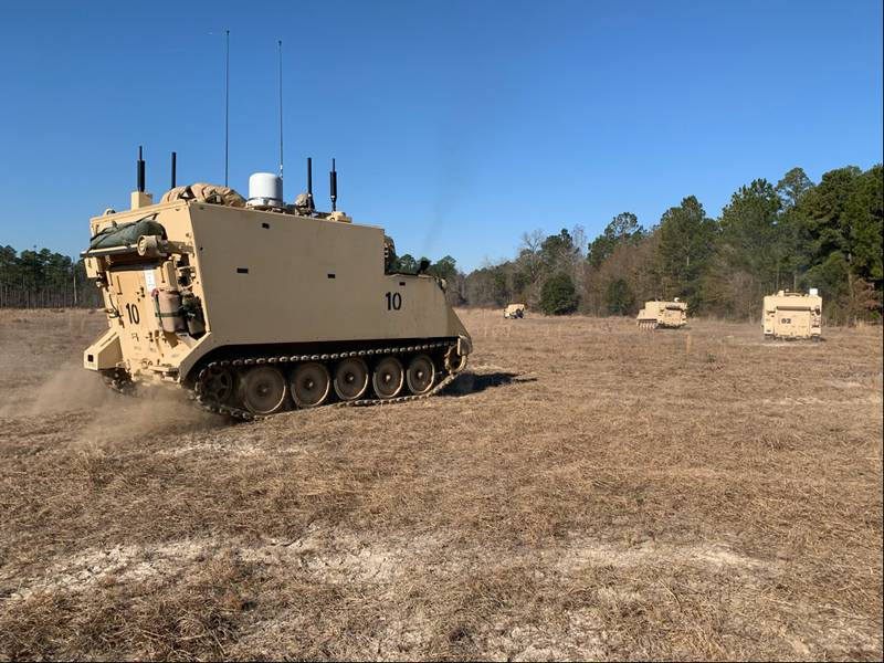 soldiers assigned to "able battalion" It will test network equipment and provide feedback during the U.S. Army's three-week trial at Fort Stewart, Georgia in February 2022.