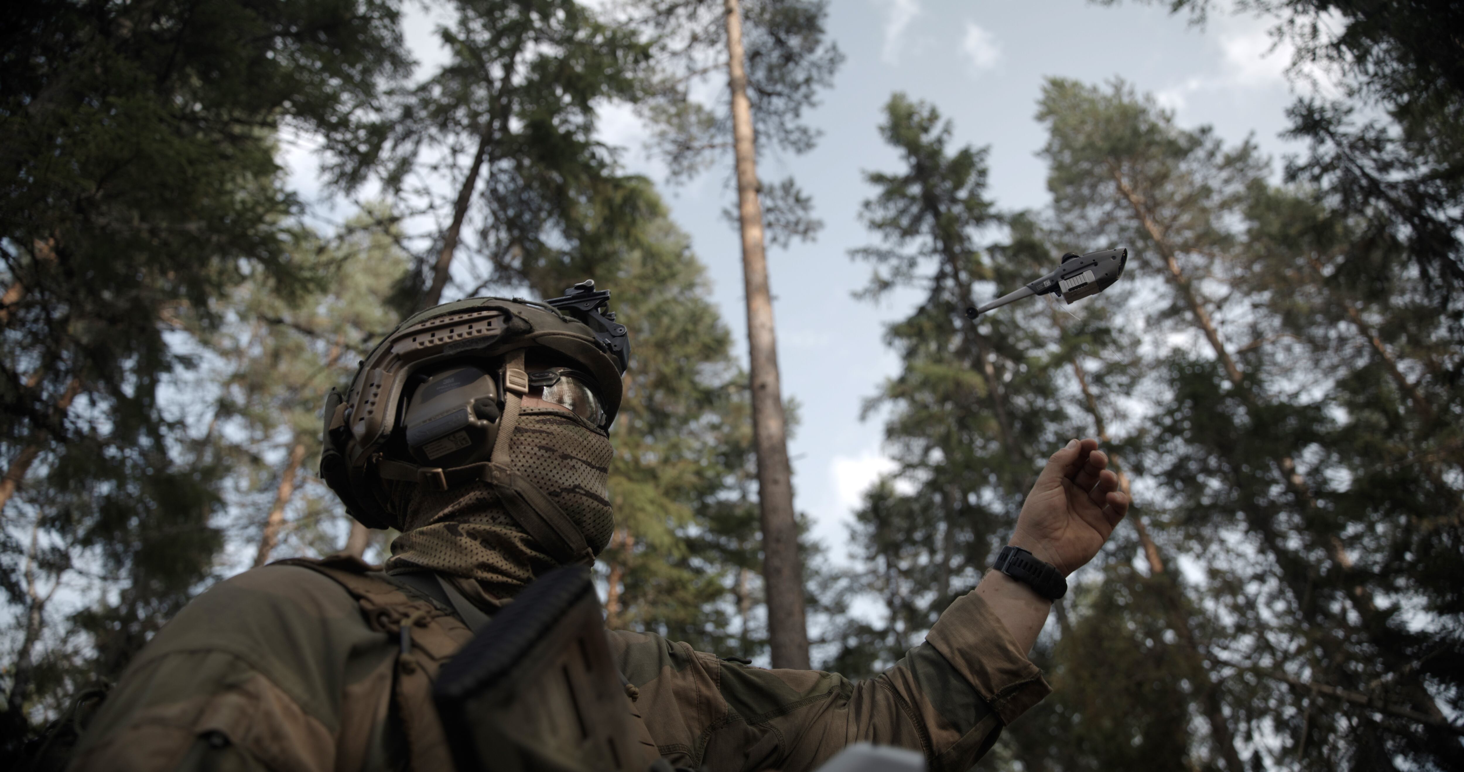 The Black Hornet 4 is less than 1 foot long and weighs less than 1 pound. And training with the nano-drone takes only hours, according to Teledyne FLIR Defense.