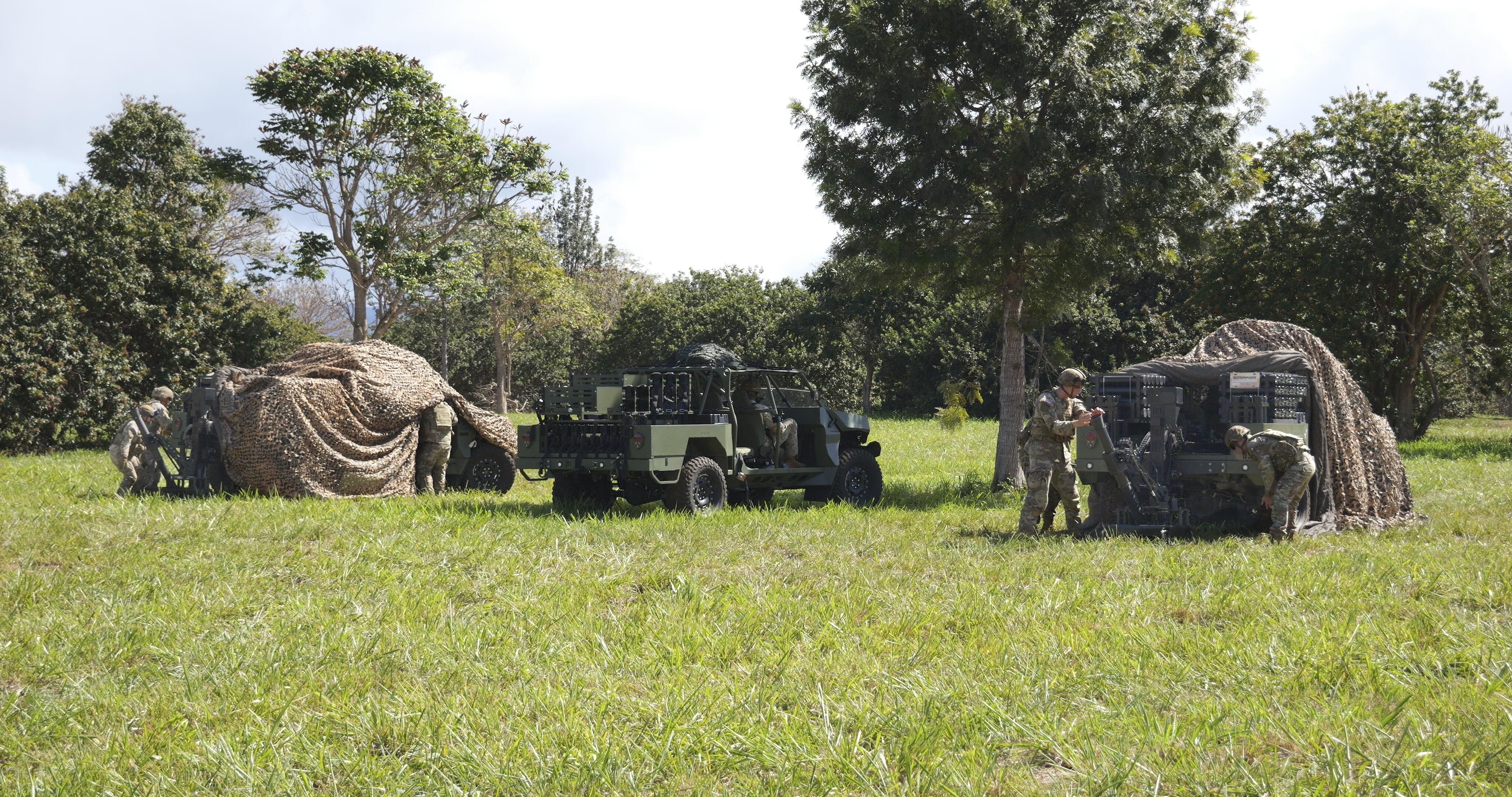Soldiers take new mobile 81mm mortar system for test drive