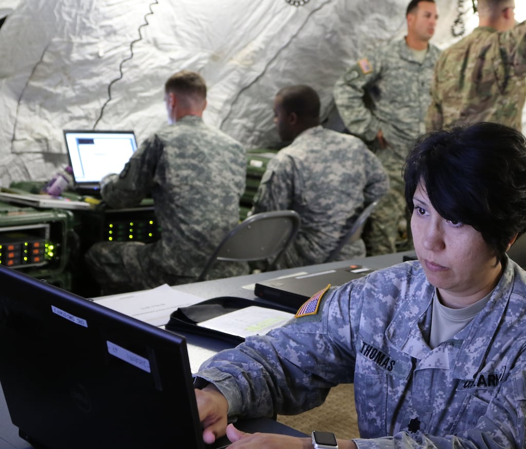Army building command post of the future