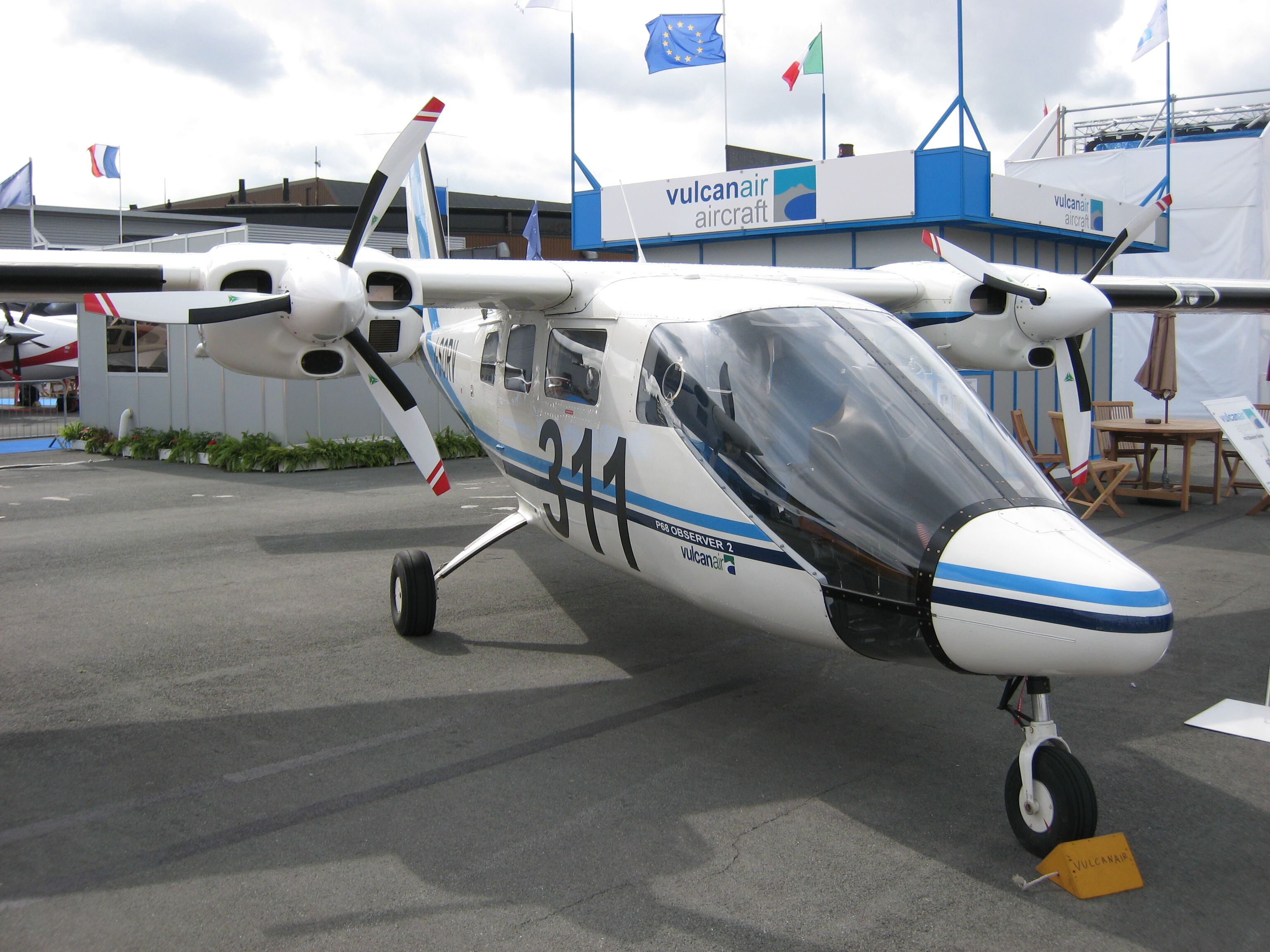 Vulcanair p-68ts 2025